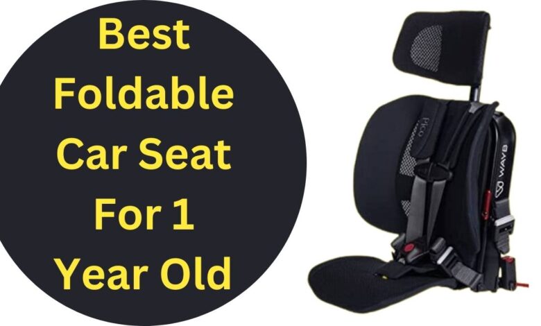foldable car seat for 1 year old