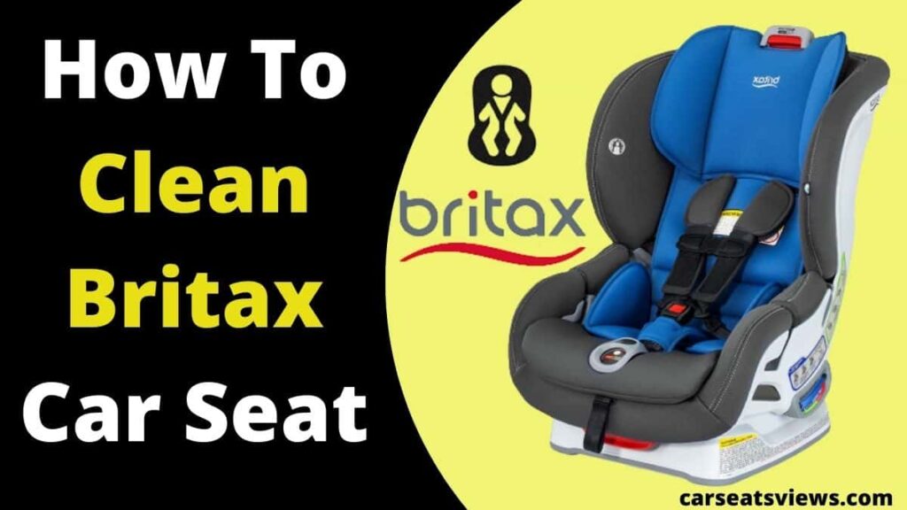 how to clean britax car seat